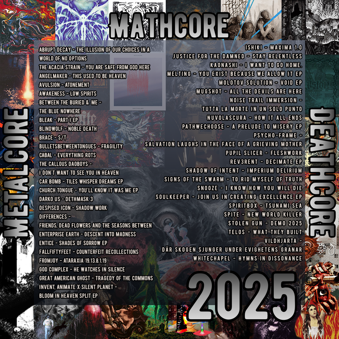 Metalcore, Mathcore & Deathcore